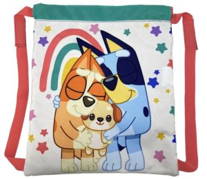 SACO PLANO BLUEY RAINBOW
