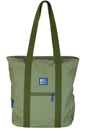 Bolso tote bag b-trendy 34x32x12 color verde safari oxfbag
