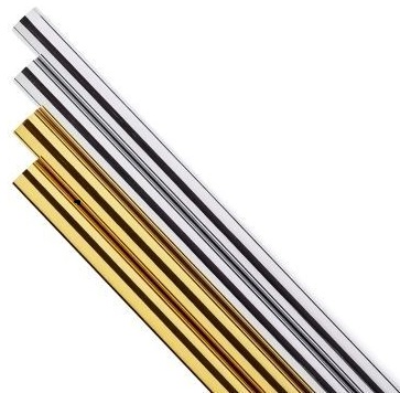 ROLLO FILM AUTOADHESIVO 0.5X1,5M 70 MICRAS METAL PLATA