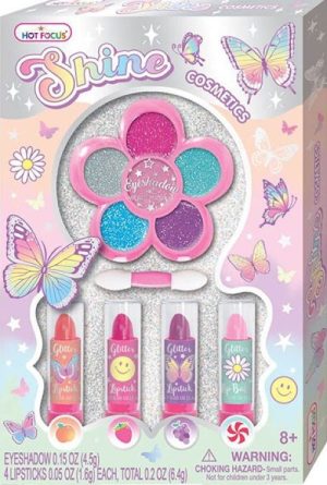 SET DE COSMETICOS VANITY AND BEAUTY BUTTERFLY HOT FOCUS