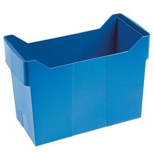 Cajetin de archivo para carpetas colgantes a4 color azul