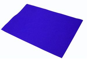 PACK/10 PLANCHAS DE FIELTRO 40X60 CM AZUL OSCURO