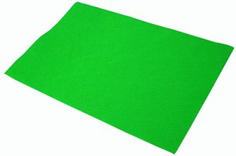 PACK/10 PLANCHAS DE FIELTRO 40X60 CM VERDE