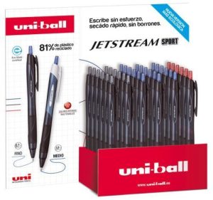 EXP 36 BOLIGRAFOS UNI-BALL JETSTREAM SXN-157E/3D