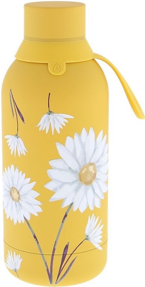 BOTELLA DE ACERO INOXIDABLE 500ML MUSTARD FLOWERS