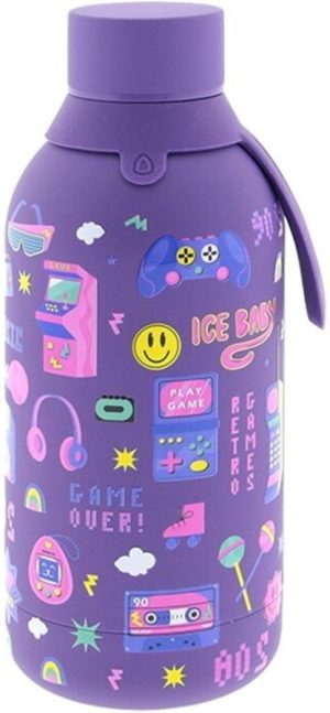 BOTELLA TERMICA 500ML NAZARENE GAMERS 90S LIFE