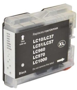 CARTUCHO TINTA COMPATIBLE BROTHER LC970BK LC1000BK NEGRO