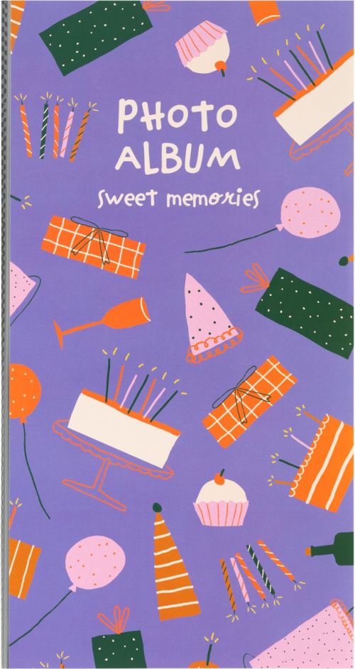ALBUM DE FOTOS SOFT 96 BOLSILLOS 10X15CM SWEET MEMORIES
