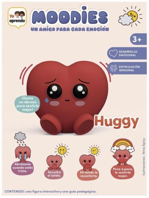 YO APRENDO A NO ESTAR TRISTE MOODIES HUGGY