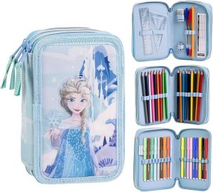 PLUMIER CON CONTENIDO GIOTTO FROZEN