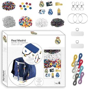 SET DE COLGANTES DIY REAL MADRID