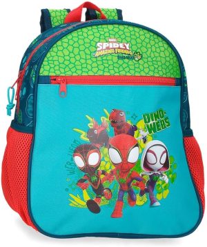 MOCHILA ADAPTABLE 33CM DINO WEBS