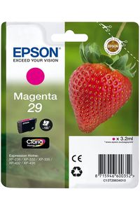 CARTUCHO TINTA ORIGINAL EPSON MAGENTA Nº29 C13T29834012