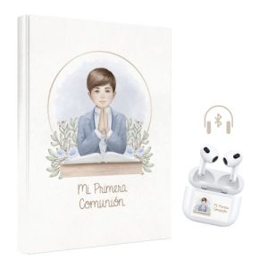 LIBRO COMUNION NIÑO ORLA + AURICULARES