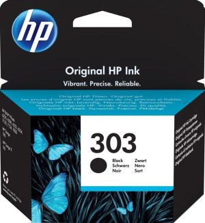 CARTUCHO TINTA ORIGINAL HP 303 NEGRO T6N02AE