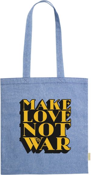 BOLSA MAKE LOVE NOT WAR JEAN