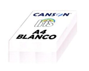 PAQ/250 CARTULINAS IRIS A4 185G. BLANCO