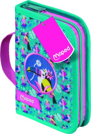 Plumier 1 cremallera multiproducto 31 piezas tropical maped