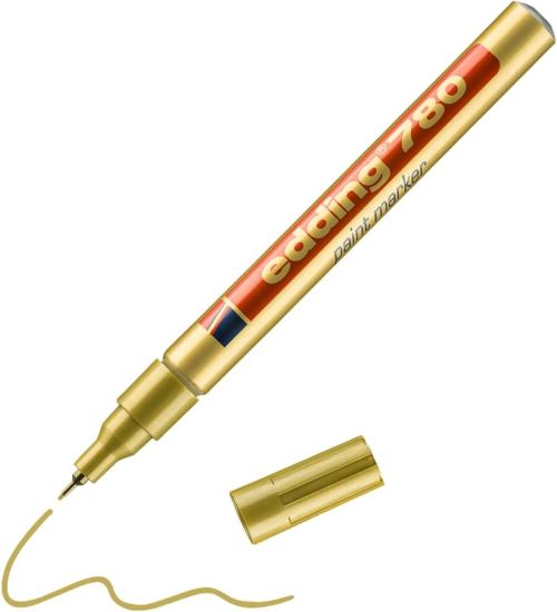 C/10 ROTULADOR EDDING 780 ORO 53