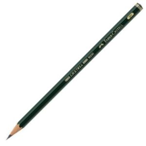 C/12 LAPIZ GRAFITO SERIE 9000 FABER-CASTELL 3H