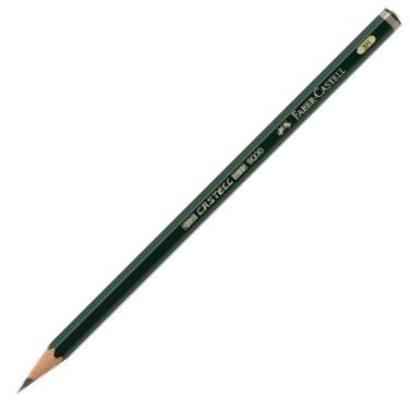 C/12 LAPIZ GRAFITO SERIE 9000 FABER-CASTELL 3H
