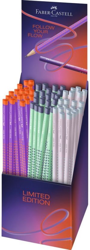 Exp 72 lápiz de grafito grip flow edition faber castell