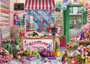 PUZZLE 2D BOUTIQUE FLORAL 1000 PIEZAS