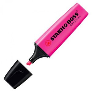 C/10 marcador fluorescente lila stabilo boss 70/58
