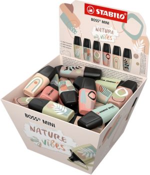 Exp 50 marcador stabilo boss mini nature colores surtidos
