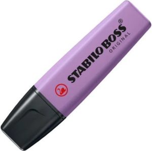 C/10 marcador stabilo boss naturecolors lila grisáceo wildflowers edition