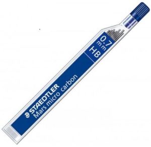 C/12 tubos minas 0,7mm HB Staedtler Mars Micro