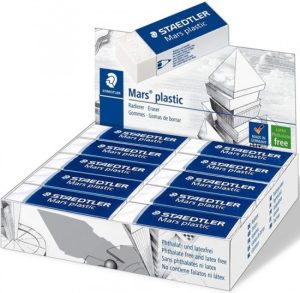 C/20 gomas borrar mars plastic staedtler
