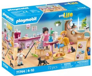 CAFETERIA PARA GATOS PLAYMOBIL