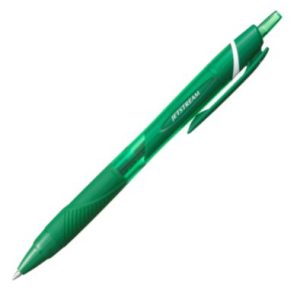 C/10 boligrafo uni-ball jetstream colores 0,7mm verde sxn-150c