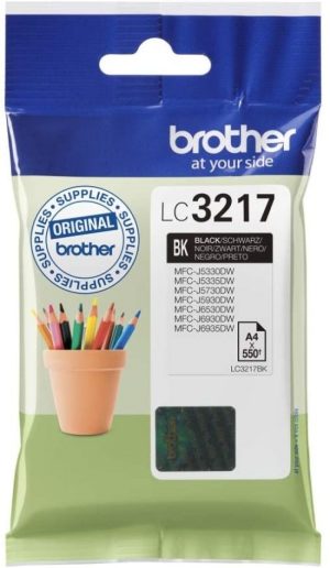 CARTUCHO TINTA ORIGINAL BROTHER LC3217BK NEGRO