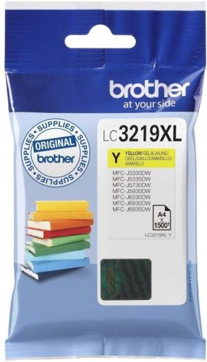 CARTUCHO TINTA ORIGINAL BROTHER LC3219XLY AMARILLO