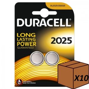 C/10 BLISTER 2 PILA DE BOTON DURACELL CR2025