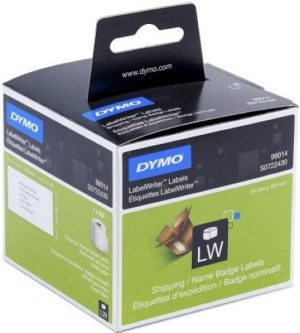 Rollo etiquetas de envio 54x101mm labelwriter color blanco