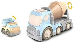 CAMION HORMIGONERA CON CARRO 30CM