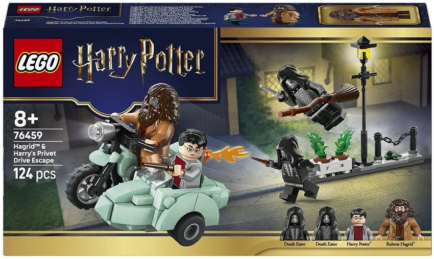 HAGRID Y LA HUIDA DE PRIVET DRIVE LEGO HARRY POTTER