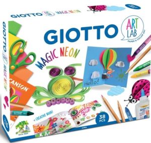 Set art lab magic neon giotto