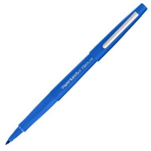 C/12 rotulador paper mate flair original color azul