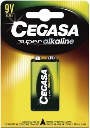 Blister pila cegasa super alcalina 6lr61 9v