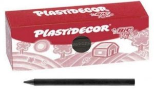 C/25 CERAS PLASTIDECOR UNICOLOR NEGRO