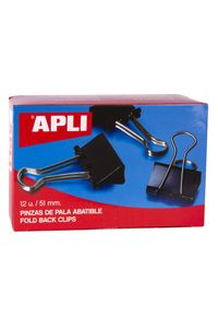 Caja 12 pinza pala abatible 51mm apli