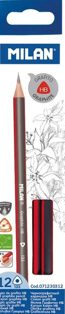 C/12 LAPICES DE GRAFITO TRIANGULARES HB SERIE 133