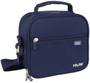 Bolsa isotermica porta alimentos (3,5 L.) con 3 recipientes serie 1918 azul marino