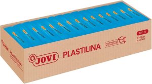 C/15 TACOS PLASTILINA JOVI 72 GRANDE 350G. AZUL CLARO
