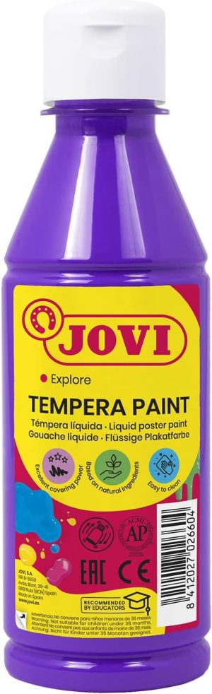 Bote tempera liquida jovi violeta 250ml