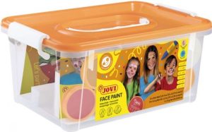 Baul escolar maquillaje 12 botes de 8ml surtidos + utiles
